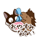 飛び出すやさしいクロネコ【あけおめ】2026（個別スタンプ：16）