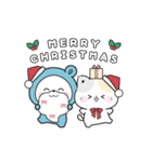 動く♪くまぽことぷにゃんこの年末年始（個別スタンプ：10）