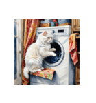 白猫の新日常3（個別スタンプ：6）