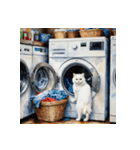 白猫の新日常3（個別スタンプ：14）