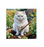 白猫の新日常3（個別スタンプ：17）