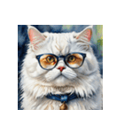 白猫の新日常3（個別スタンプ：23）