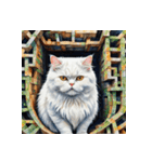 白猫の新日常3（個別スタンプ：35）