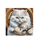 白猫の新日常3（個別スタンプ：38）