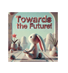 まったりヨガうさぎ（個別スタンプ：11）