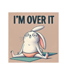 まったりヨガうさぎ（個別スタンプ：26）