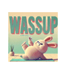 まったりヨガうさぎ（個別スタンプ：29）