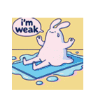 まったりヨガうさぎ（個別スタンプ：37）