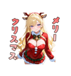 夜更かし注意♡セクシーサンタ降臨（個別スタンプ：3）
