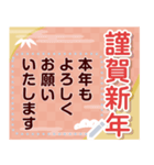 文字が書ける大人の年末年始スタンプ（個別スタンプ：6）