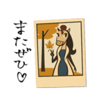 mottoのあけおめスタンプ♡うまレディ（個別スタンプ：19）