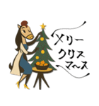 mottoのあけおめスタンプ♡うまレディ（個別スタンプ：31）