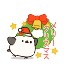 【毎年使える♪】飛び出す！シマエナガ年賀（個別スタンプ：18）