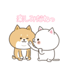 わん×にゃんカップル3♡彼女用♡お正月（個別スタンプ：24）