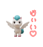 2026あけおめ！ホワイトペガサススタンプ（個別スタンプ：9）