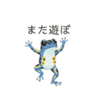 若干煽りがちなヤドクガエル（個別スタンプ：7）