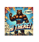 最強ベア【アメコミ超覚醒】（個別スタンプ：2）