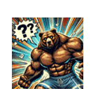 最強ベア【アメコミ超覚醒】（個別スタンプ：3）