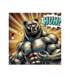 最強ベア【アメコミ超覚醒】（個別スタンプ：5）