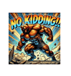 最強ベア【アメコミ超覚醒】（個別スタンプ：6）