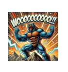 最強ベア【アメコミ超覚醒】（個別スタンプ：12）