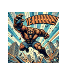 最強ベア【アメコミ超覚醒】（個別スタンプ：13）