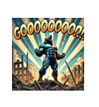 最強ベア【アメコミ超覚醒】（個別スタンプ：14）