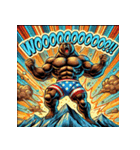 最強ベア【アメコミ超覚醒】（個別スタンプ：16）