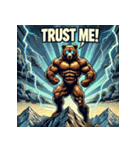 最強ベア【アメコミ超覚醒】（個別スタンプ：20）