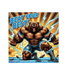 最強ベア【アメコミ超覚醒】（個別スタンプ：26）