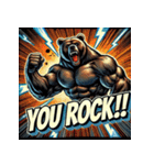 最強ベア【アメコミ超覚醒】（個別スタンプ：27）