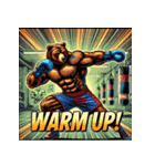 最強ベア【アメコミ超覚醒】（個別スタンプ：30）