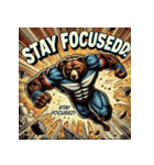 最強ベア【アメコミ超覚醒】（個別スタンプ：39）