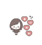 ゆるふわボブガール◎年末年始 #2026(再販)（個別スタンプ：25）