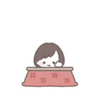 ゆるふわボブガール◎年末年始 #2026(再販)（個別スタンプ：40）