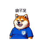 日本を応援するふとっちょ柴犬 サッカー（個別スタンプ：29）