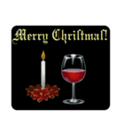 グラスに添えて(再改訂版)（個別スタンプ：35）