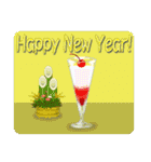 グラスに添えて(再改訂版)（個別スタンプ：37）