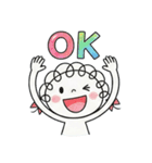 カラフル☆くるリボン（個別スタンプ：2）