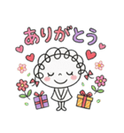 カラフル☆くるリボン（個別スタンプ：3）