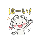 カラフル☆くるリボン（個別スタンプ：4）