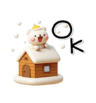 み～んな使える♡くまさんの冬スタンプ2026（個別スタンプ：7）