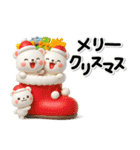 み～んな使える♡くまさんの冬スタンプ2026（個別スタンプ：34）