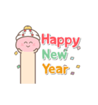 【あけおめ 第3弾】きのこ君 2025 再販（個別スタンプ：5）