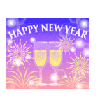 飛び出す★年末年始に使えるスタンプ♫（個別スタンプ：3）