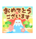 飛び出す★年末年始に使えるスタンプ♫（個別スタンプ：4）