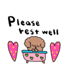 (nenerin日常スタンプ557英語気遣い)（個別スタンプ：8）