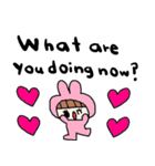 (nenerin日常スタンプ557英語気遣い)（個別スタンプ：33）