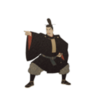 源 頼朝 鎌倉 幕府 いい国 日本史 侍（個別スタンプ：3）