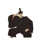 源 頼朝 鎌倉 幕府 いい国 日本史 侍（個別スタンプ：4）